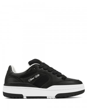 Adidasi Naked Wolfe Ambition Cow Suede & Mesh Black | OMQ-708541