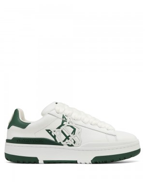 Adidasi Naked Wolfe Archive White/Green Leather | CGA-710325