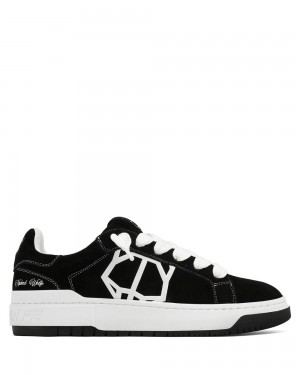 Adidasi Naked Wolfe Chrome Suede Black | HIA-912857
