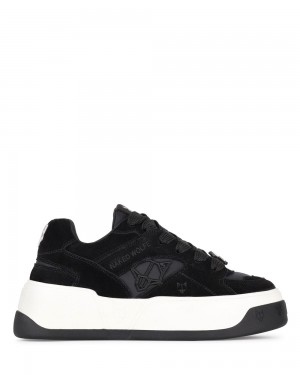Adidasi Naked Wolfe Crash Black Cow Suede | MOQ-481375