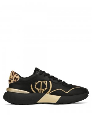 Adidasi Naked Wolfe Drought Black/Gold | NQH-724685
