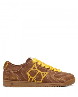 Adidasi Naked Wolfe Exposure Suede Tan | CIL-895706