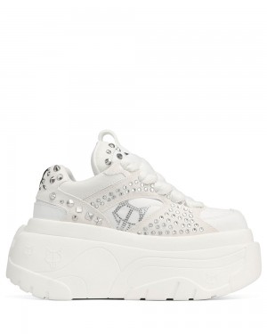 Adidasi Naked Wolfe Fantasy White Diamonds | HYR-514067