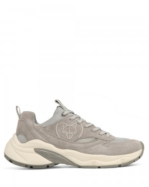 Adidasi Naked Wolfe Fox Grey Suede | EGR-385297