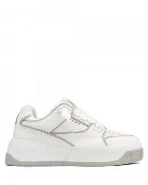 Adidasi Naked Wolfe Kash Leather White | MGO-164308