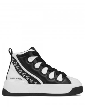 Adidasi Naked Wolfe King Black/White Leather | ETV-674801
