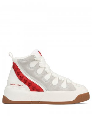 Adidasi Naked Wolfe King White/Red Leather | HMT-146905
