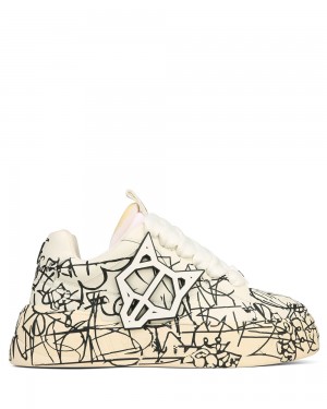 Adidasi Naked Wolfe Kosa Black Scribble | BRY-672850