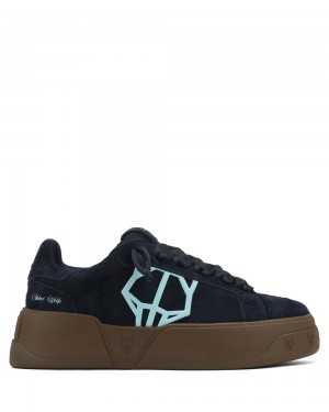 Adidasi Naked Wolfe Kray Hairy Cow Suede Ocean | AOR-789423