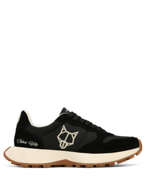 Adidasi Naked Wolfe Plug Suede & Nylon Black | CZF-913854