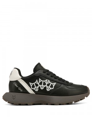 Adidasi Naked Wolfe Prime Black Leather | CTS-587139