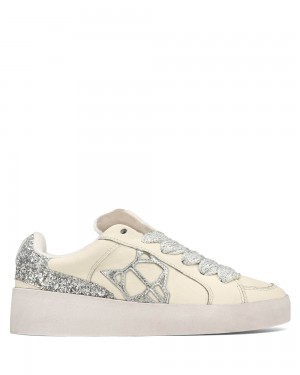 Adidasi Naked Wolfe Ram White & Silver | UYP-408531