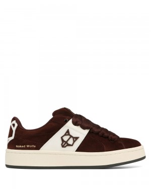 Adidasi Naked Wolfe Scuba Cow Suede Brown | GQF-087352