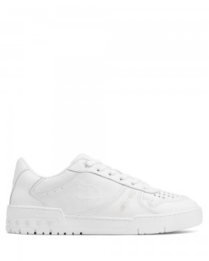 Adidasi Naked Wolfe Transmission White Leather | BZS-864123
