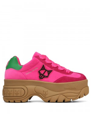 Adidasi Naked Wolfe Warrior Pink Velvet | WVN-310548