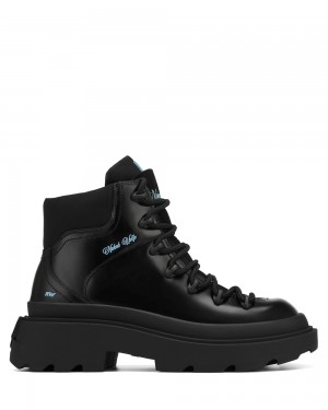 Cizme Naked Wolfe Apex Black Box Leather | CYV-296385