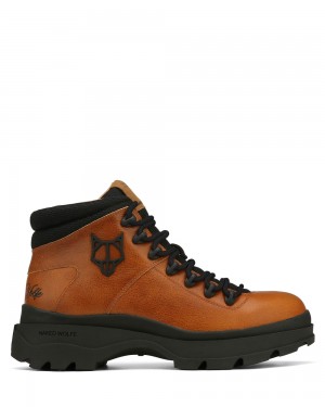 Cizme Naked Wolfe Aspire Tan Leather | CFQ-975036