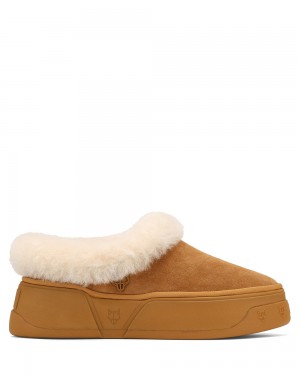 Cizme Naked Wolfe K-02 Tan Shearling | TNS-467281