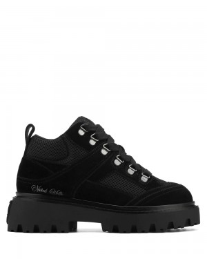 Cizme Naked Wolfe Robin Black Suede | TKF-038724