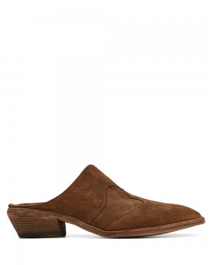Cizme Naked Wolfe The Wayne Sabu Suede Tan | QUI-462853