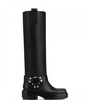 Festival Season Naked Wolfe Desert Black Leather | PBG-518620