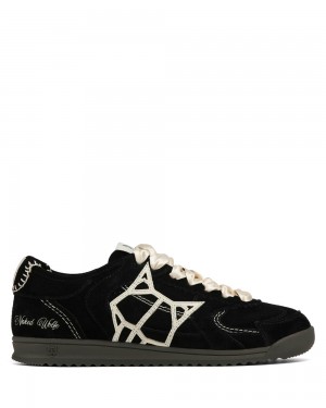 Festival Season Naked Wolfe Exposure Suede Black | OAL-548970
