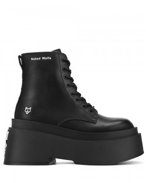 Festival Season Naked Wolfe Saturn Black Leather | IOR-850394