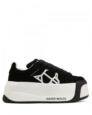 Festival Season Naked Wolfe Scandal Black Hairy Cow Suede | MXT-951862