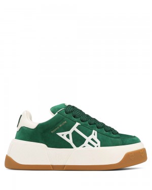 Festival Season Naked Wolfe Sound Ivy Green Kid Suede | UTY-738401
