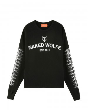 Hanorace Naked Wolfe Naked Wolfe Thermal Black | SGH-970812