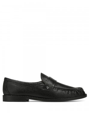 Mocasini Naked Wolfe Goldie Sheep Leather Black Eel | NJH-062541