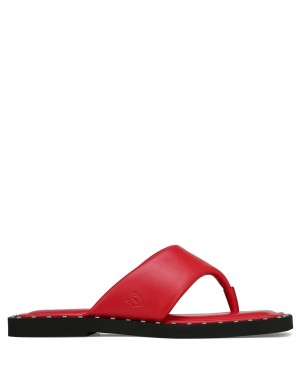 Sandale Naked Wolfe Danni Dark Red Leather | JRM-126835