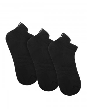 Sosete Naked Wolfe 3 Pack Womens Egyptian Cotton Ankle Socks Black | UCZ-319784