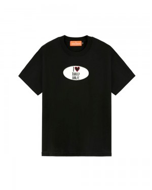 Tricou Naked Wolfe I Love Naked Wolfe T-Shirt Black | ILX-385024